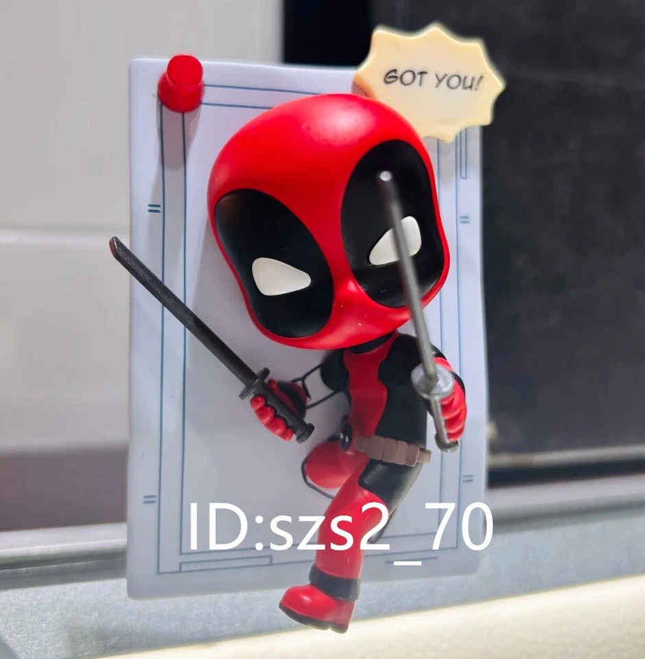 Wallbreaking - Auténtico POP MART Marvel Deadpool Mini Figura Kawaii Juguete Regalo Foto 1 de 1
