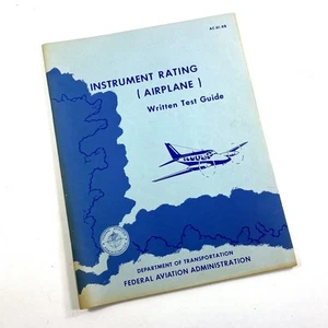 Guía de prueba de clasificación de instrumentos de avión 1969 - Imagen 1 de 2