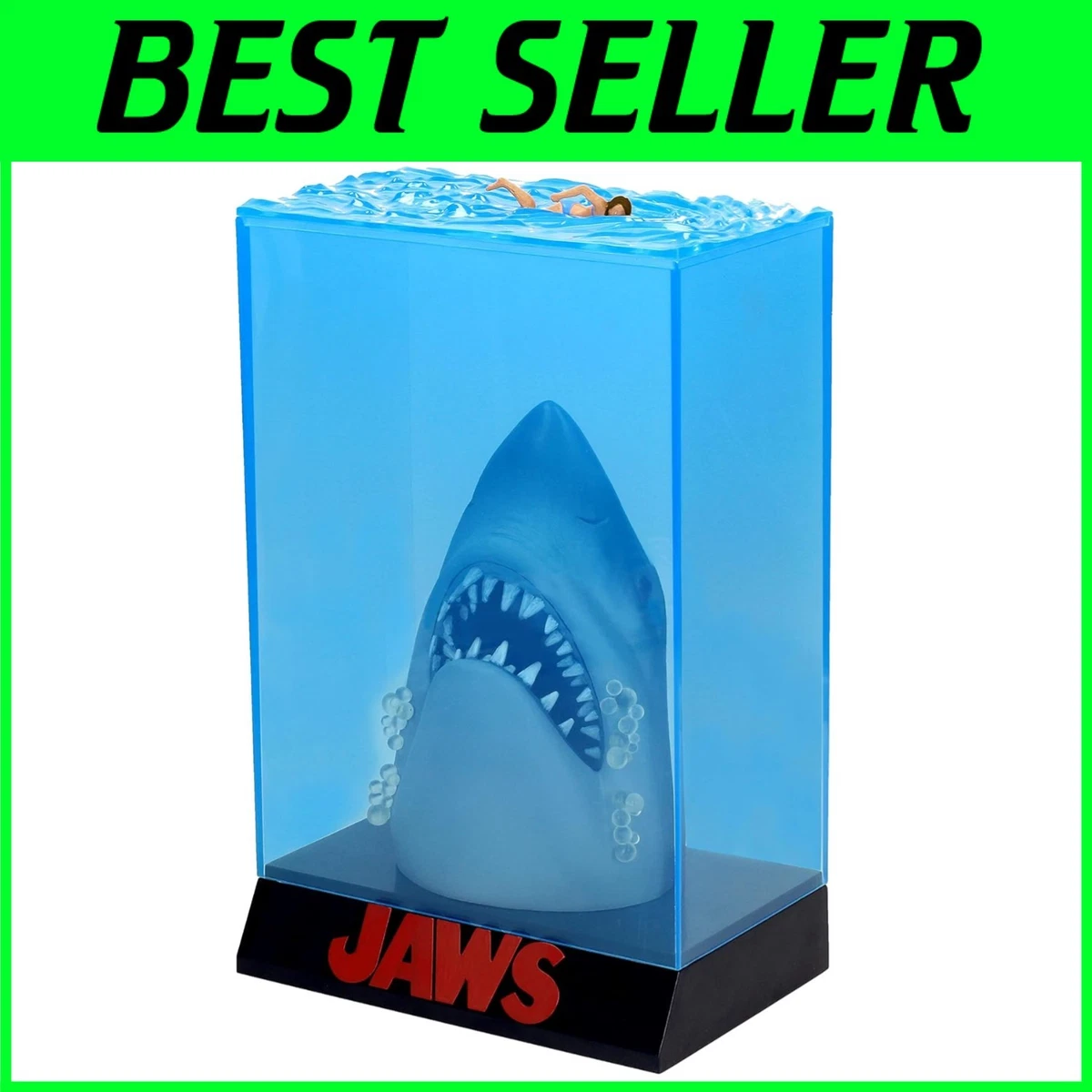 ジョーズ 3D ポスター スタチュー JAWS ムービーポスタージオラ hA4b
