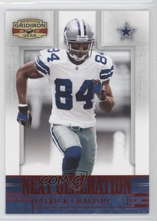 2007 Donruss Gridiron Gear Next Generation Red Patrick Crayton #NG-35 - Image 1 of 2