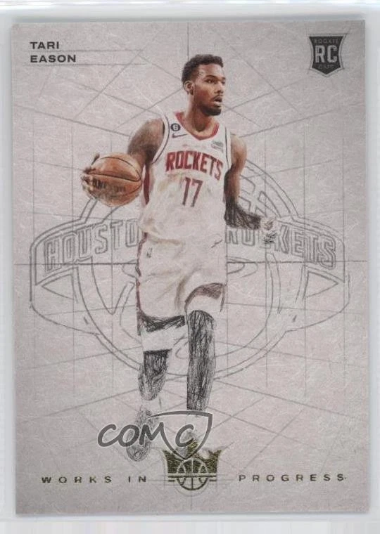 2022-23 Panini Court Kings Works in Progress Tari Eason #28 Rookie RC - Image 1 of 2
