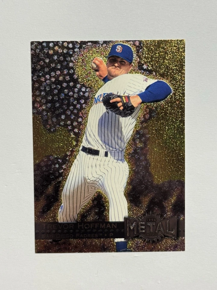 1996 Fleer Metal Universe Trevor Hoffman #238 HOF - Image 1 of 2