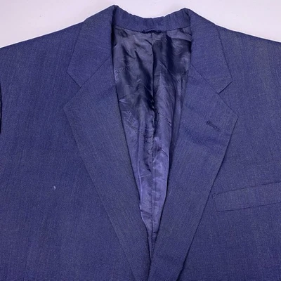 Blazer Traje Chaqueta Givenchy Caballero París Años 70 80 (40R) Para Hombre Azul Marino Usado en Excelente Condición Foto 1 de 4