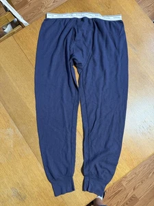 ROPA INTERIOR TÉRMICA Larga Johns Azul Fruit of the Loom De Colección Para Hombre XL - Imagen 1 de 8