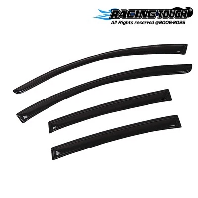 Outside Mount Window Visor Wind Guard 4pcs for 2013-2016 Kia K9 K900 4 Dor - Image 1 of 4