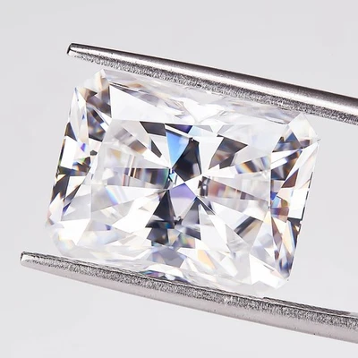 18x25mm GRA D Color Loose Moissanite Gem Stones Diamond Large Oval Radiant Cut - Image 1 of 4