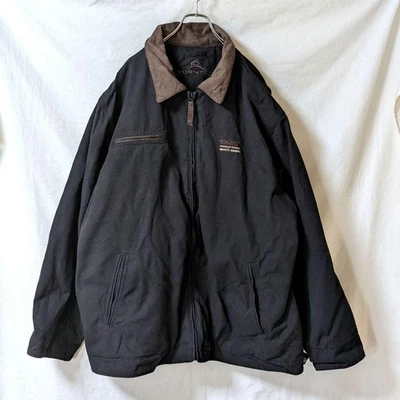 STORMTECH Leather Collar Duck Detroit Jacket Black 3XL for Men - Image 1 of 4