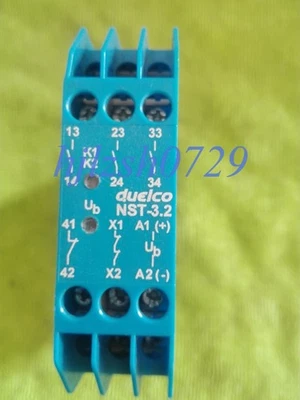 1PCS Used DUELCO NST-3.2CL Safety Relays - Image 1 of 3