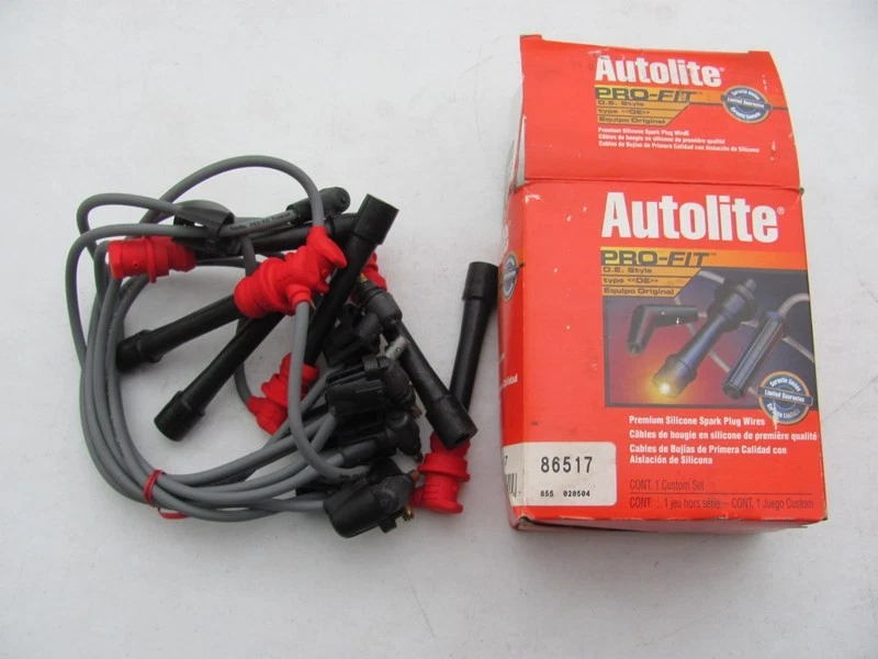 Juego de cables de bujía de encendido Autolite 86517 para Toyota Camry 1988-1991 2VZ-FE V6 Foto 1 de 3