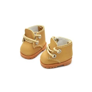 Accesorios de ropa Labubu - Botas marrones hechas a mano por Sparkling Extra - Imagen 1 de 1