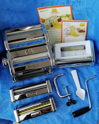 MACCHINA PER PASTA MULTIPAST MARCATO 6 TIPI DI PASTA E RAVIOLI PASTA MACHINE - Immagine 1 di 4