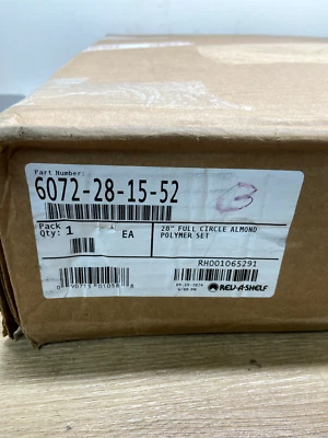 Rev-A-Shelf 2-Shelf 24" 6072-28-15-52 Lazy Susan/ Corner Base Cabinets , Almond - Image 1 of 2