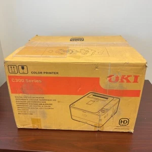 NEW OKI Okidata C332dn A4 Digital LED Color Laser Printer 62447501 C300 - Picture 1 of 11