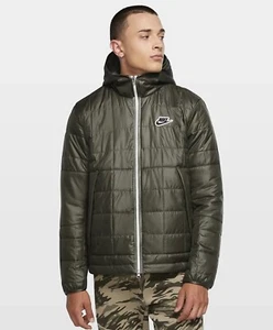 Chaqueta Nike Para Hombres Cremallera Relleno Sintético Verde - Talla Mediana DJ0433–380 NUEVA CON ETIQUETAS - Imagen 1 de 6