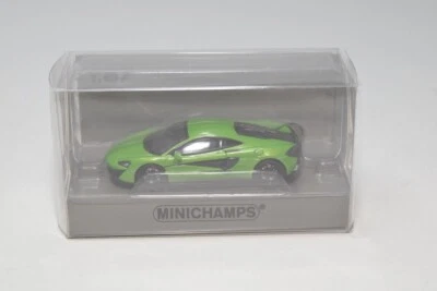 A82 1:87 MINICHAMPS 870 154542 MCLAREN 570 S 570S MANTIS GREEN MIB - Immagine 1 di 4