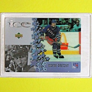 WAYNE GRETZKY  1997-98  " McDONALDS ICE  ACECTATE " #McD1   NY Rangers