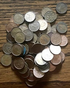 WOW = 120 CENTAVOS CANADIENSES 1943 - 2004 - 42 FECHAS DIFERENTES - 88 98% CENTAVOS DE COBRE!! - Imagen 1 de 2