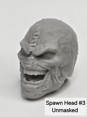 Cabeza SPAWN impresa en 3D #3 1:10 7" LEYENDAS CÓMIC MULTIVERSO Foto 1 de 2