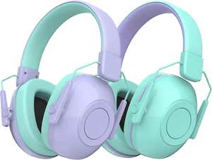 Kids Noise Cancelling Headphones, Safety Noise Reduction Ear Muffs, SNR 29Db - Picture 1 of 12