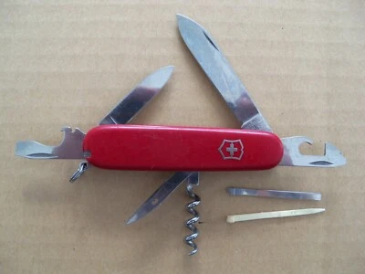 Navaja de Bolsillo Victorinox Spartan Swiss Army - Roja - Sacacorchos - Muy Buena Foto 1 de 4