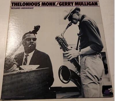 Thelonious Monk, Gerry Mulligan  'Round Midnight  1982 Milestone M-47067  EX - Image 1 of 4