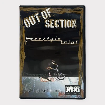 Out Of Section: Freestyle Trial (FR33RIDE, 2006) BMX DVD - Region ALL, PAL - Image 1 of 4