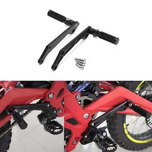 Rear Foot Pegs Pedal Bracket For Sur Ron Light Bee X LBX For eride pro ss E-Bike - Picture 1 of 12