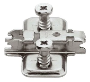 Brand-new Blum Clip On Top Hinge Cruciform Mounting Plate 18mm Cabinet 71B3550 - Picture 1 of 1