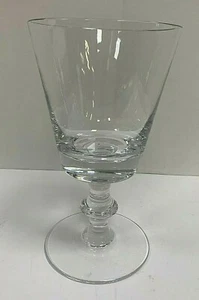 VAL ST. LAMBERT CLEAR CRYSTAL URN FORM VASE - SIGNED - Picture 1 of 2