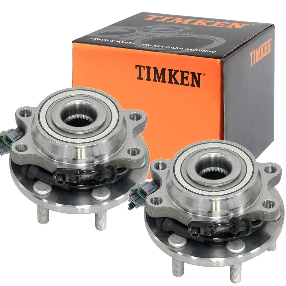Conjunto de cubo de rolamento de roda dianteira 4WD TIMKEN para 05-12 Nissan Pathfinder 09-12 Equator - Imagem 1 de 4