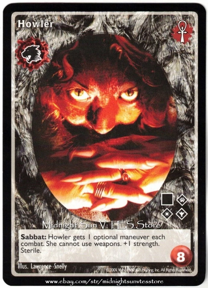 Howler Ahrimanes Bloodlines V:TES VTES Vampire CCG - Image 1 of 1
