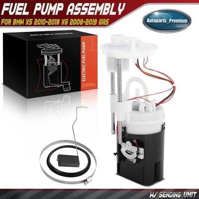 Conjunto de bomba de combustible con unidad de envío para BMW X5 2010-2018 X6 2008 2009-2019 gasolina Foto 1 de 4