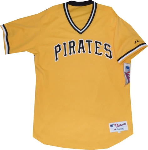 Pittsburgh Pirates Throwback 2009 Turn Back the Clock TB62 Jersey New Tag 44 Cover