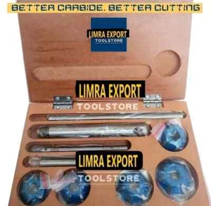 5 DOUBLE SIDED Cutters Set Carbide Tipped Valve Seat 45-30-70 (20 Bore) Deg - Picture 1 of 5