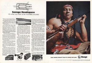 1970 Savage Arms: Savage Headspace Vintage Print Ad - Picture 1 of 1