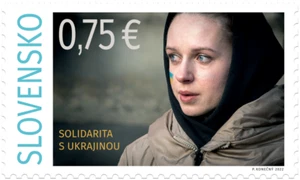 Slowakei 2022 Solidarität mit der Ukraine - postfrisch - Bild 1 von 1