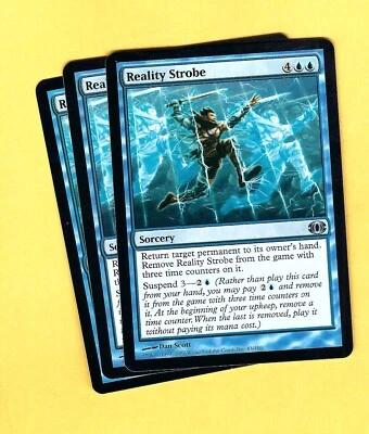 (3X) Reality Strobe Future Sight Uncommon – MTG Magic the Gathering Card - Image 1 of 4