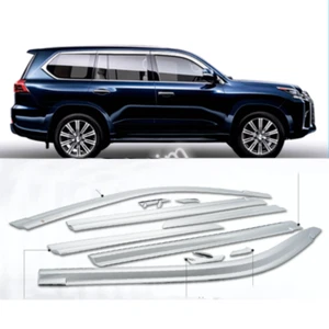 For LEXUS LX570 2008-2015 Side Window Trim Vent Visor Sun Rain Deflector Guard - Foto 1 di 6