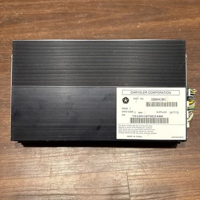 2010-2011  DODGE RAM 2500 3500 RADIO AMPLIFIER OEM Mopar 5064418AI - Image 1 of 3