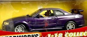 Motor works NISSAN Skyline GTR 1:18 Purple. NEW - Picture 1 of 7