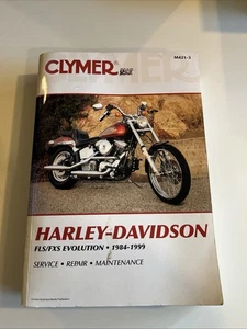 Harley-Davidson FLS FXS Evolution 1984-1999 Service Repair Manual 3rd Ed - Imagen 1 de 10
