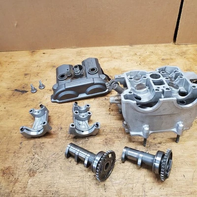 Yamaha WR450F WR 450F 2005 culata completa admisión válvulas de escape árbol de levas Foto 1 de 4