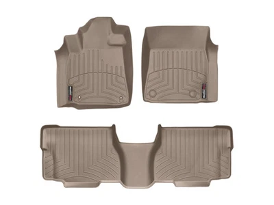 WeatherTech Floor Mats FloorLiner for - Toyota Sequoia - 1st & 2nd Row - Image 1 of 4