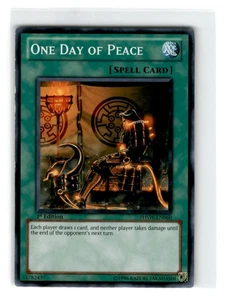 Yu-Gi-Oh! One Day of Peace Common PHSW-EN060 Moderately Played 1st Edition - Picture 1 of 2