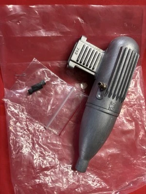 OS-743  MUFFLER ASSY WITH SCREWS USED - Image 1 of 3