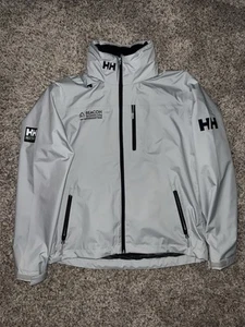 Helly Hansen Mens Crew Midlayer Jacket Sailing Outdoor Size Large - Picture 1 of 12
