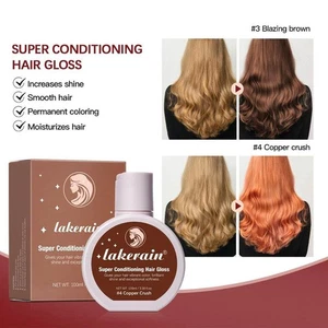 Hair Glaze Super Gloss Color Conditioning Hair Gloss Highlights|U.S Hair N6S2 - Picture 1 of 26