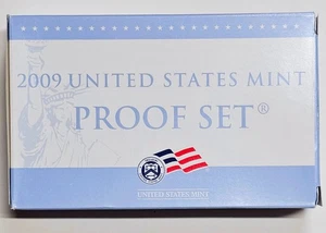 2009 United States Mint Complete 18 Coin Proof Set San Francisco w/ COA US - Picture 1 of 5