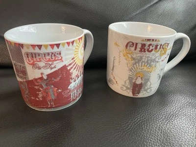 2 Circus Roncalli TCM XL Kaffeebecher 400ml Jumbobecher Vintage Vitrinenstück - Bild 1 von 4