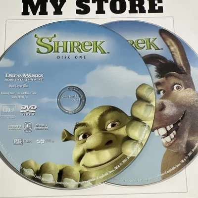 Shrek DVD  *DISC ONLY* Foto 1 de 3